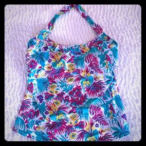 Freya floral tankini top 34DD
